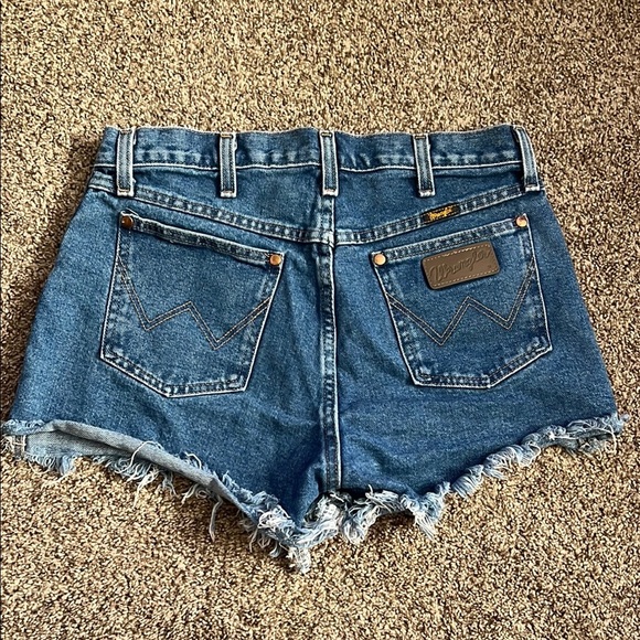 Wrangler Pants - Wrangler Women's Blue Denim Shorts